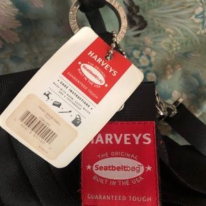 Harvey brand black satchel purse